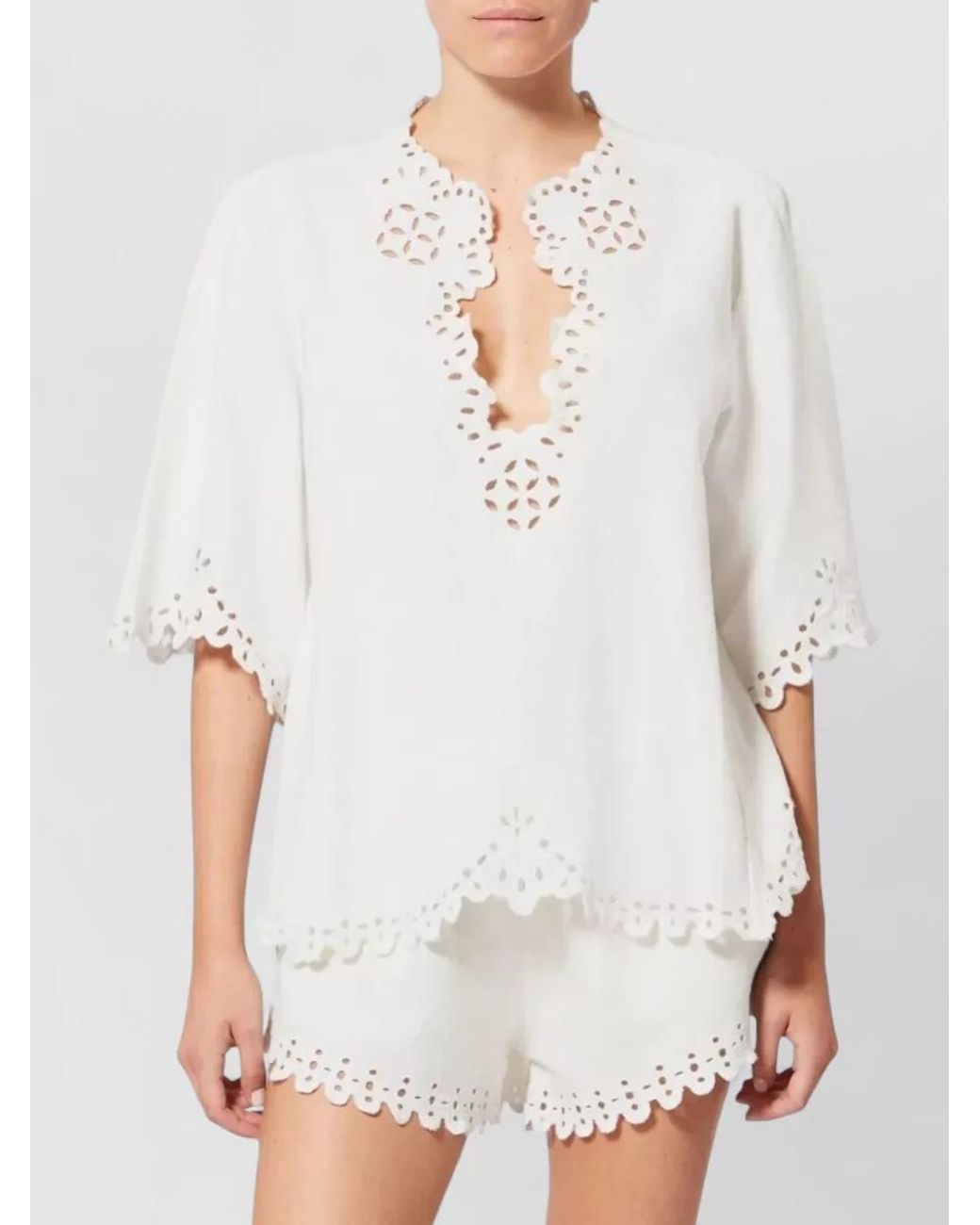 Isabel Marant White Cotton T-Shirt