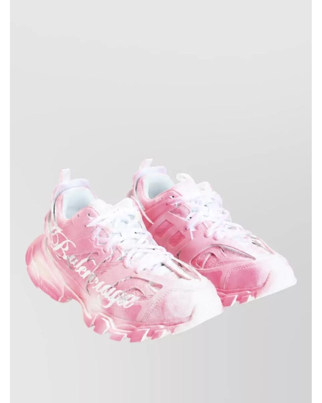 Balenciaga Pink Low-Top Sneakers