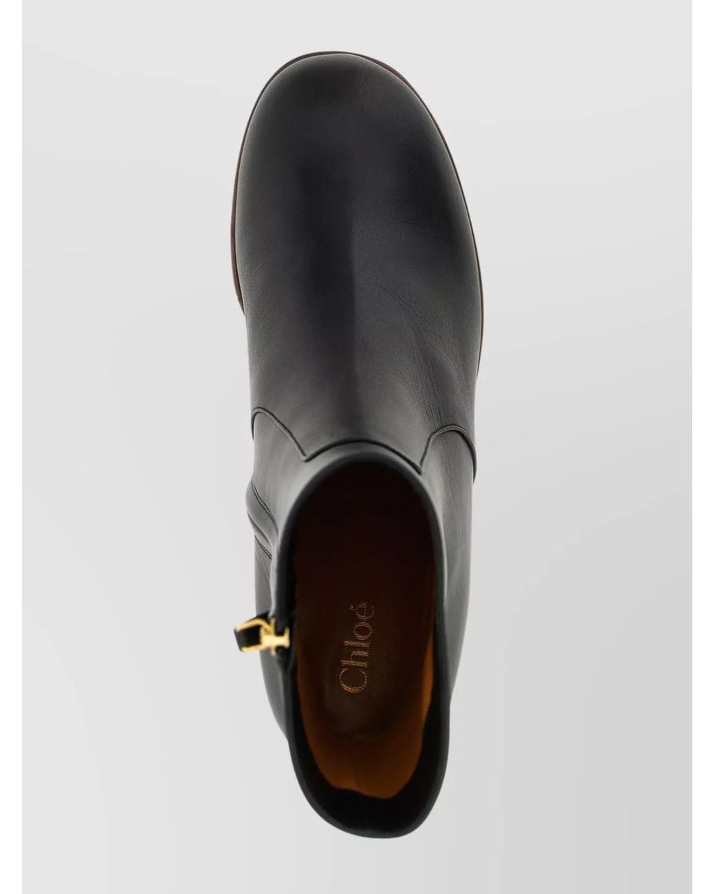 Chloé Blue Leather Ankle Boots