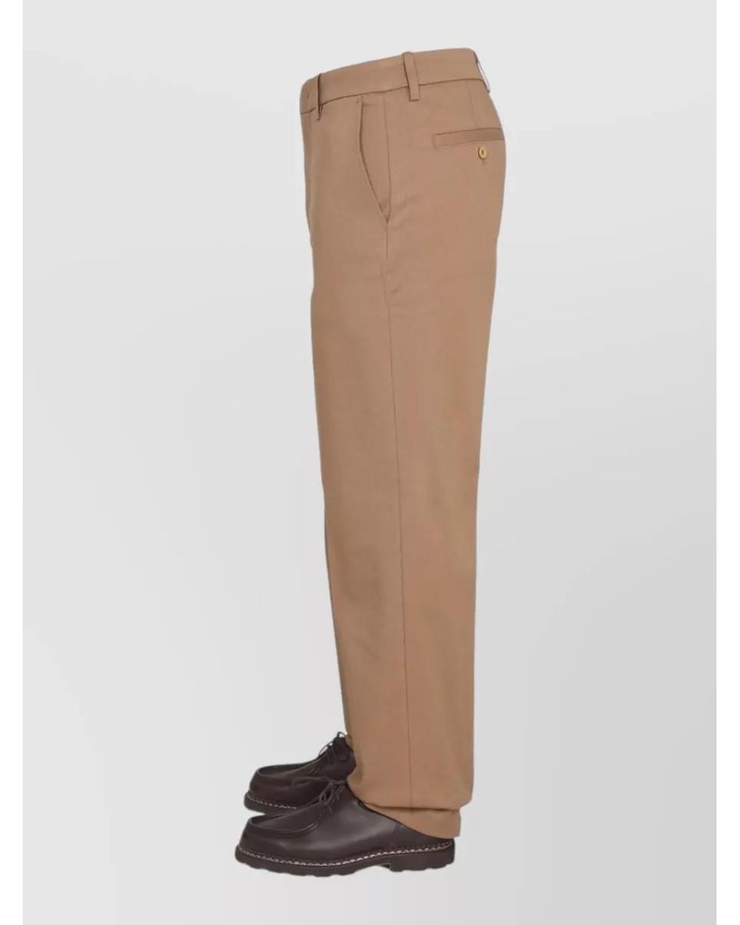 Department 5 Natural Cotton Straight-Leg Trousers for men