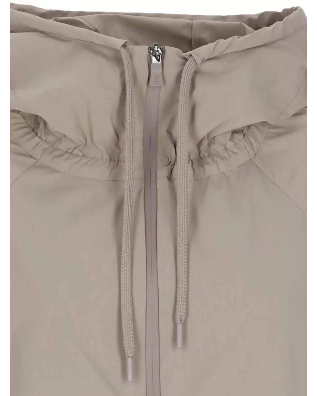 Herno Natural Hooded Parka Coat