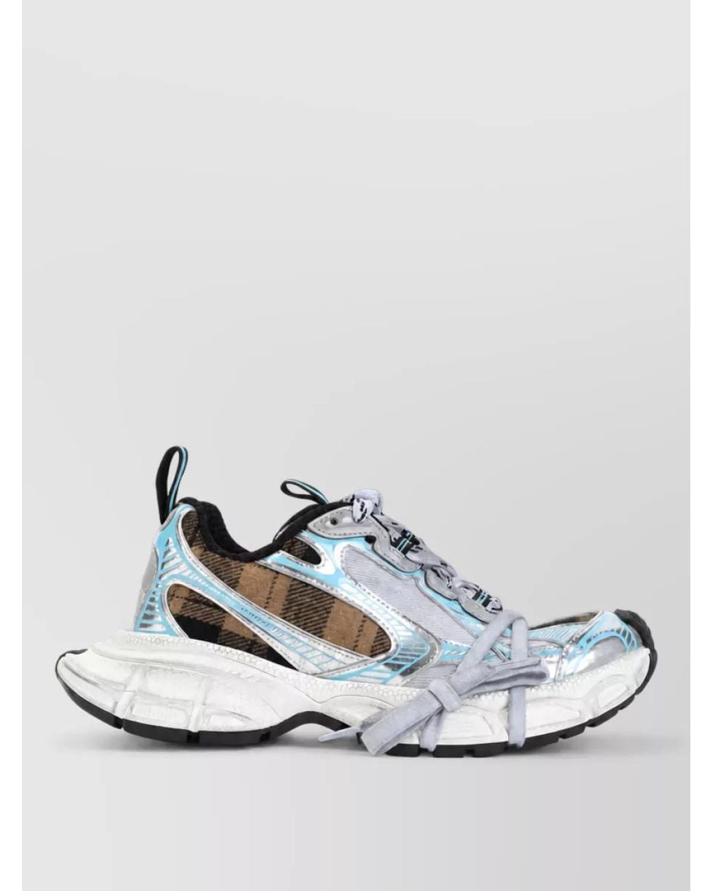 Balenciaga Metallic Technical Low-Top Sneakers