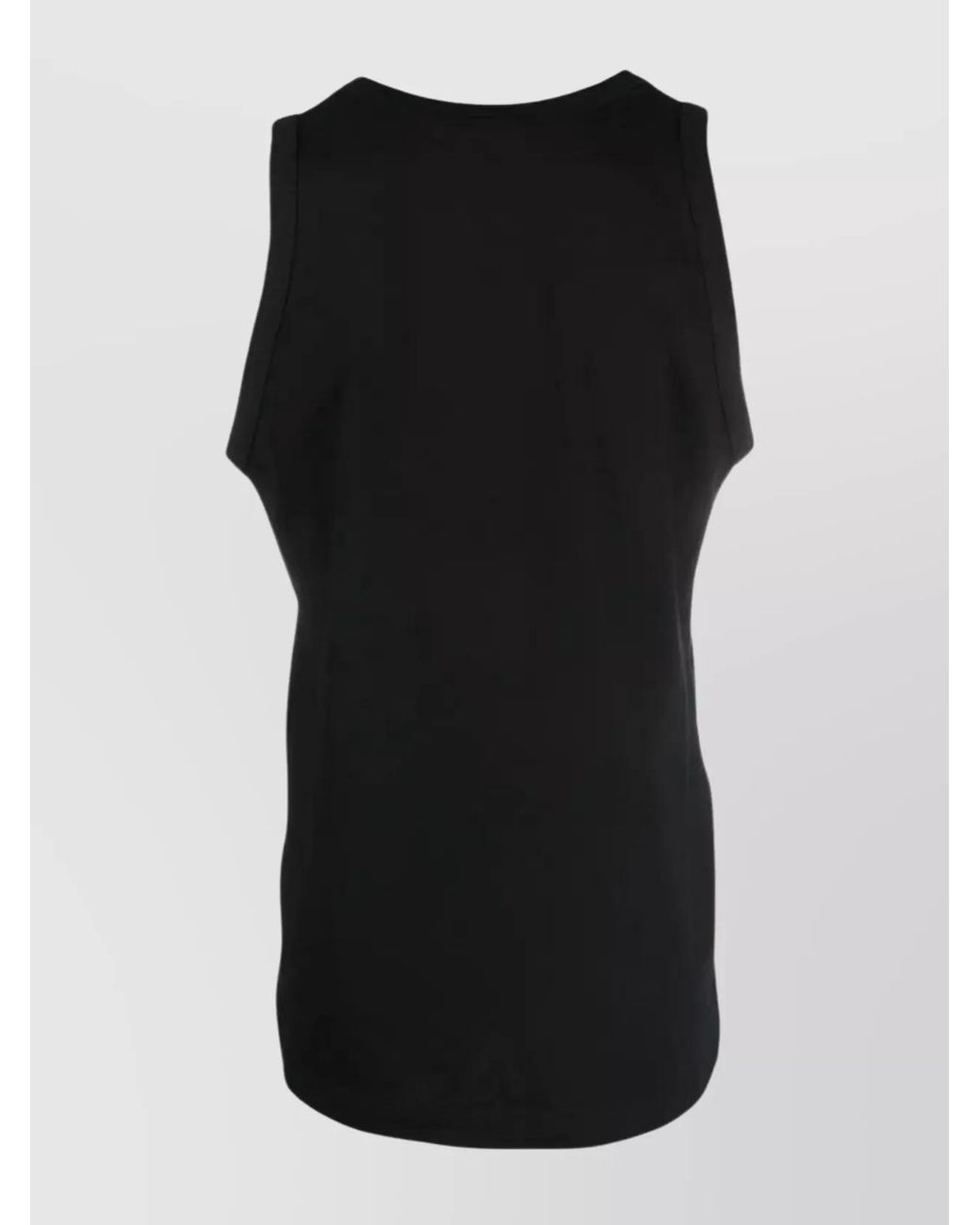 Dolce & Gabbana Black Stretch Jersey Tank Top for men