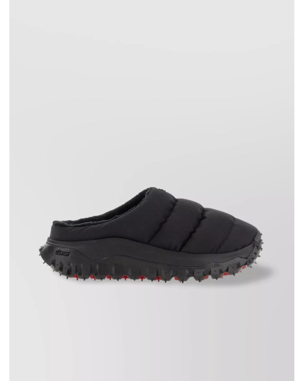 Moncler Genius Black Down Slippers