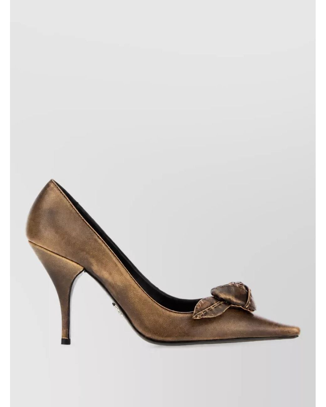 Prada Brown Suede Pumps