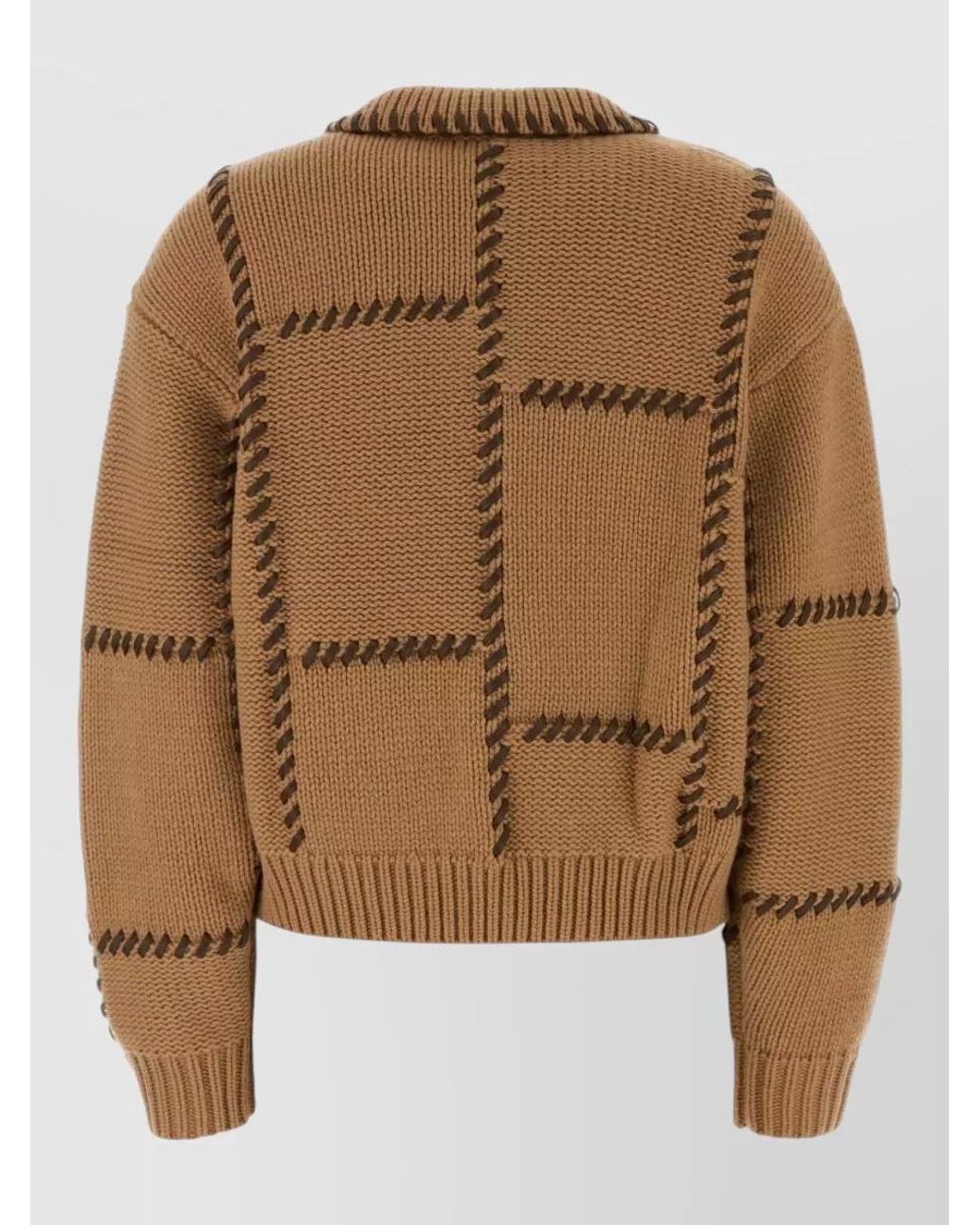 FRAME Brown Oversized Cardigan