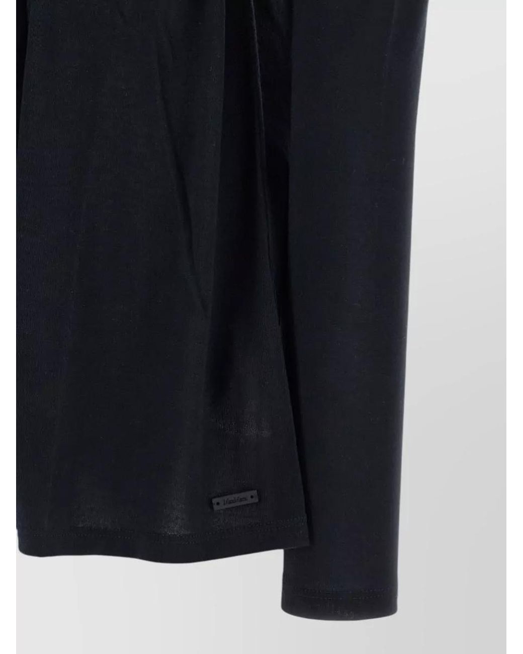 Max Mara Blue Silk Hooded Long-Sleeve Belted Cardigan