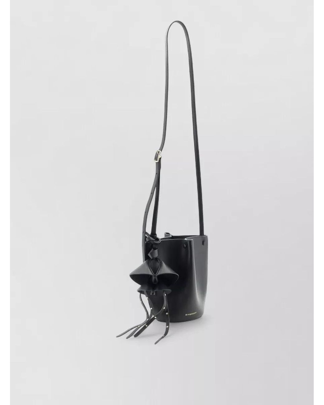 Givenchy White Nano Leather Bucket Bag