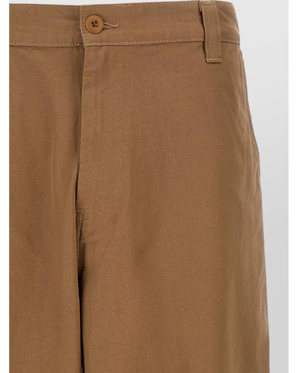 Carhartt Natural Wide-Leg Straight-Leg Trousers for men