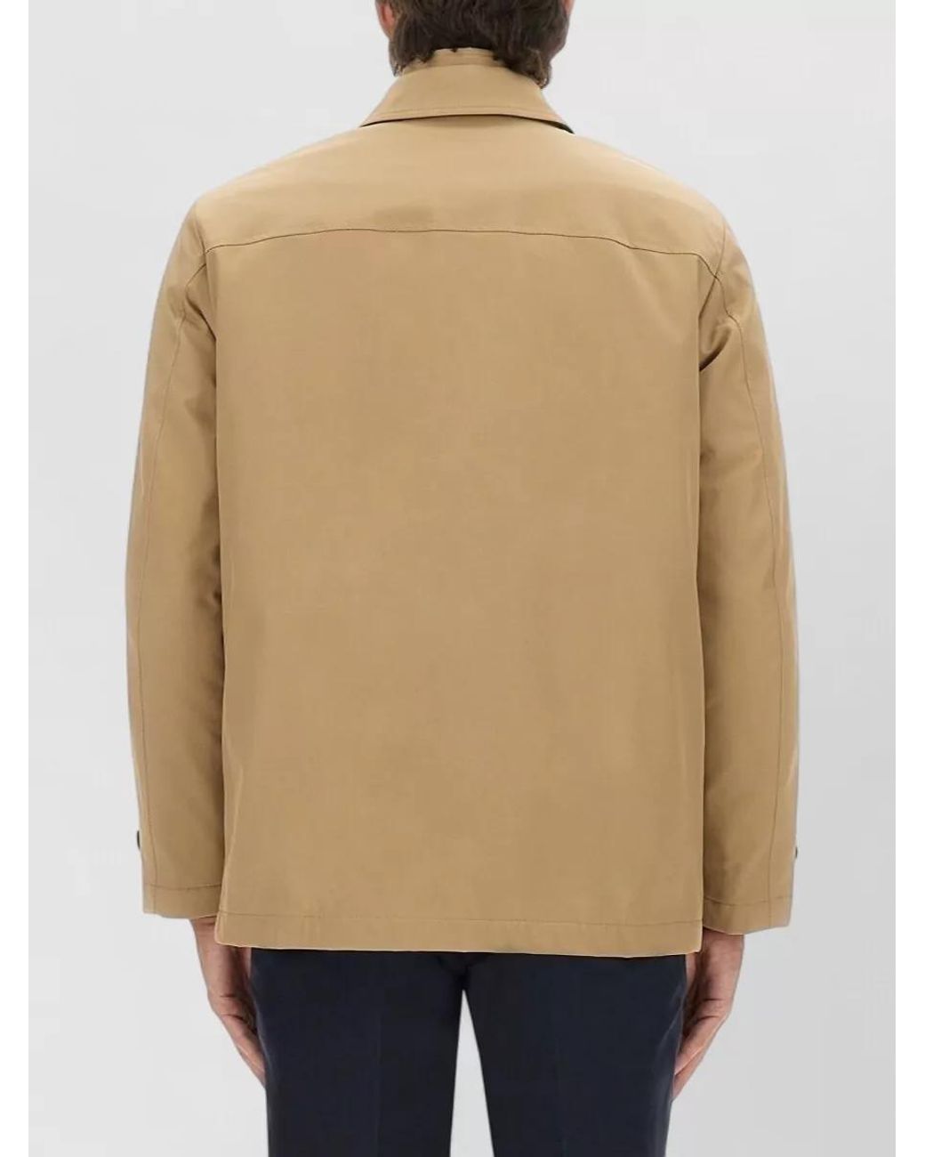 Fay Natural Double-Front Lightweight Jacket for men