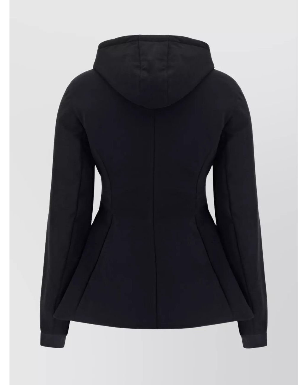 Balenciaga Blue Nylon Ski Hourglass Parka