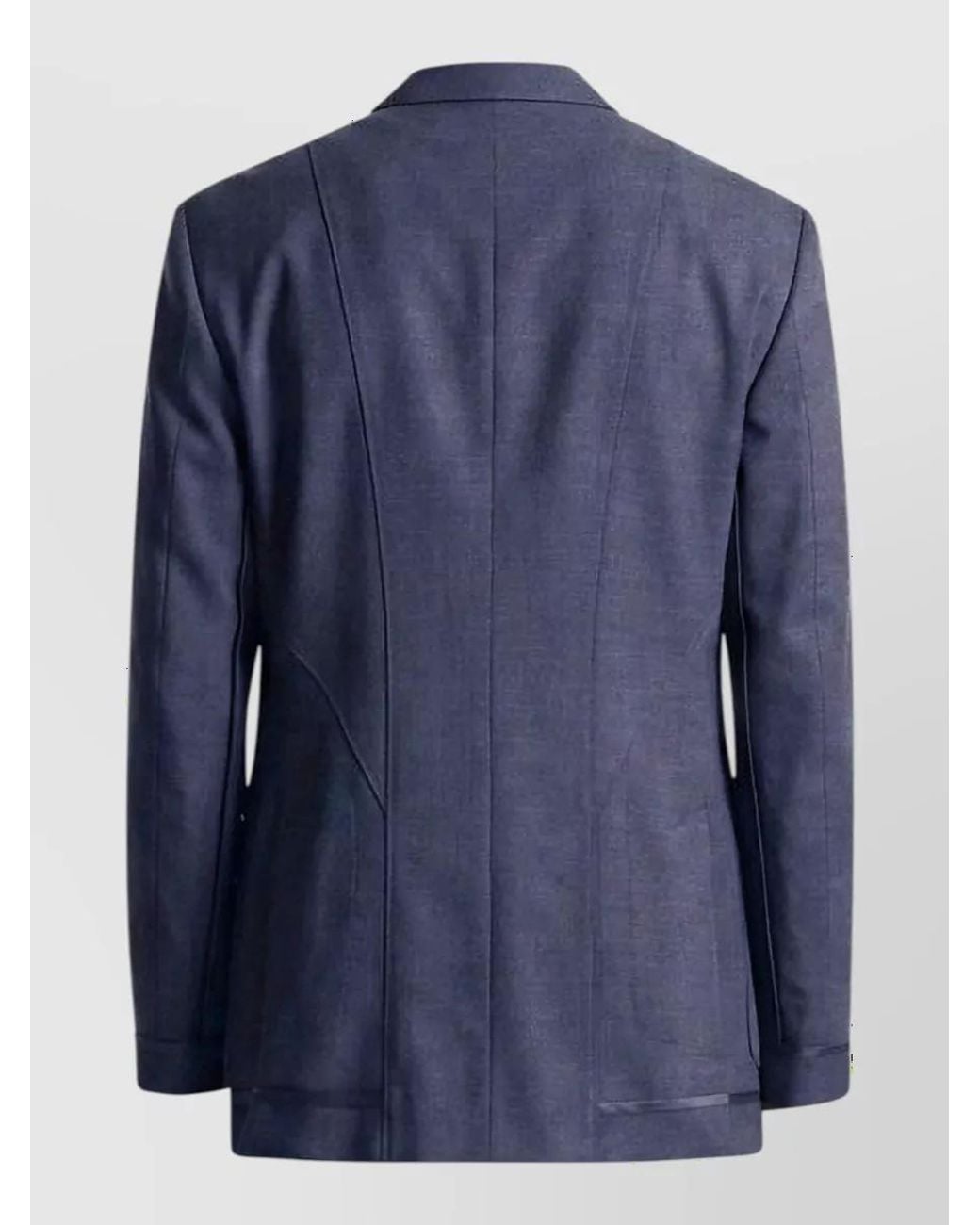 Paul Smith Blue Wool Single Breasted Suit Jacket for men