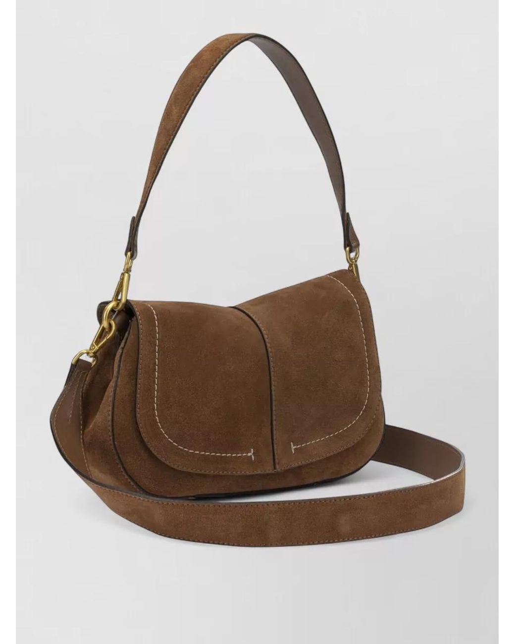 Gianni Chiarini Brown Leather Clutch Bag