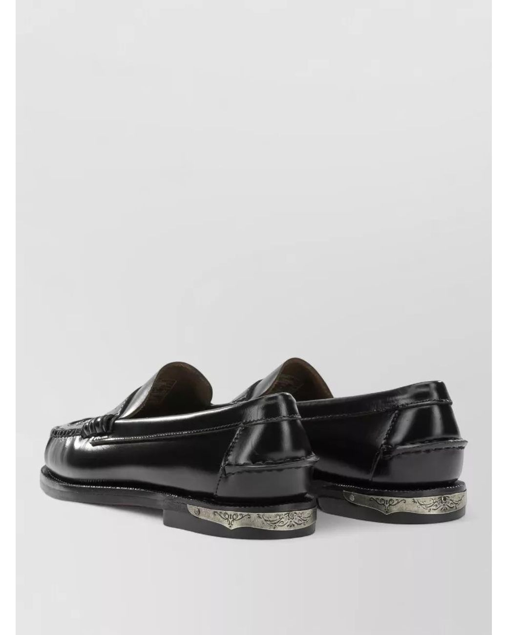 Sebago Black Leather Loafers