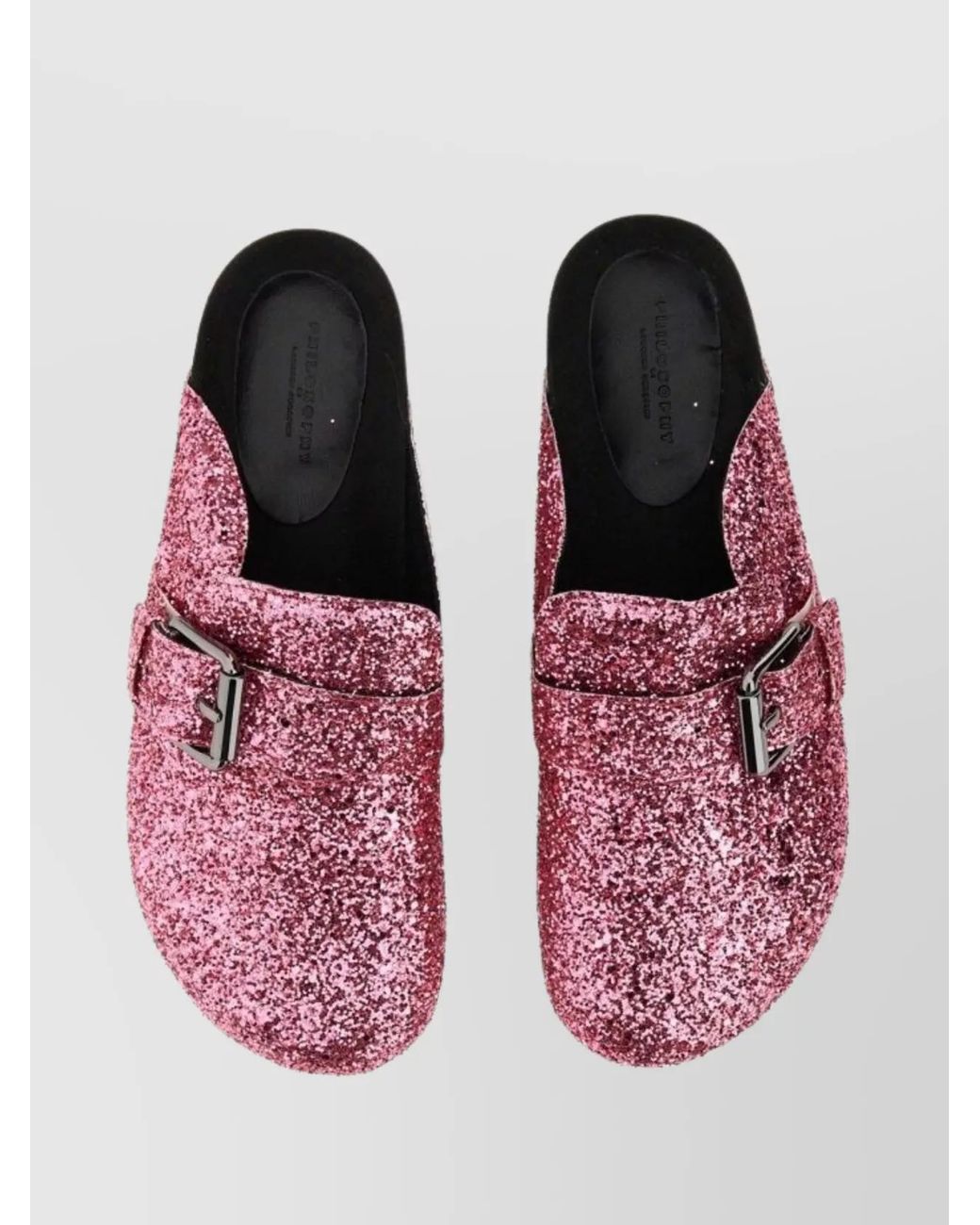 Philosophy Pink Glitter Sandals