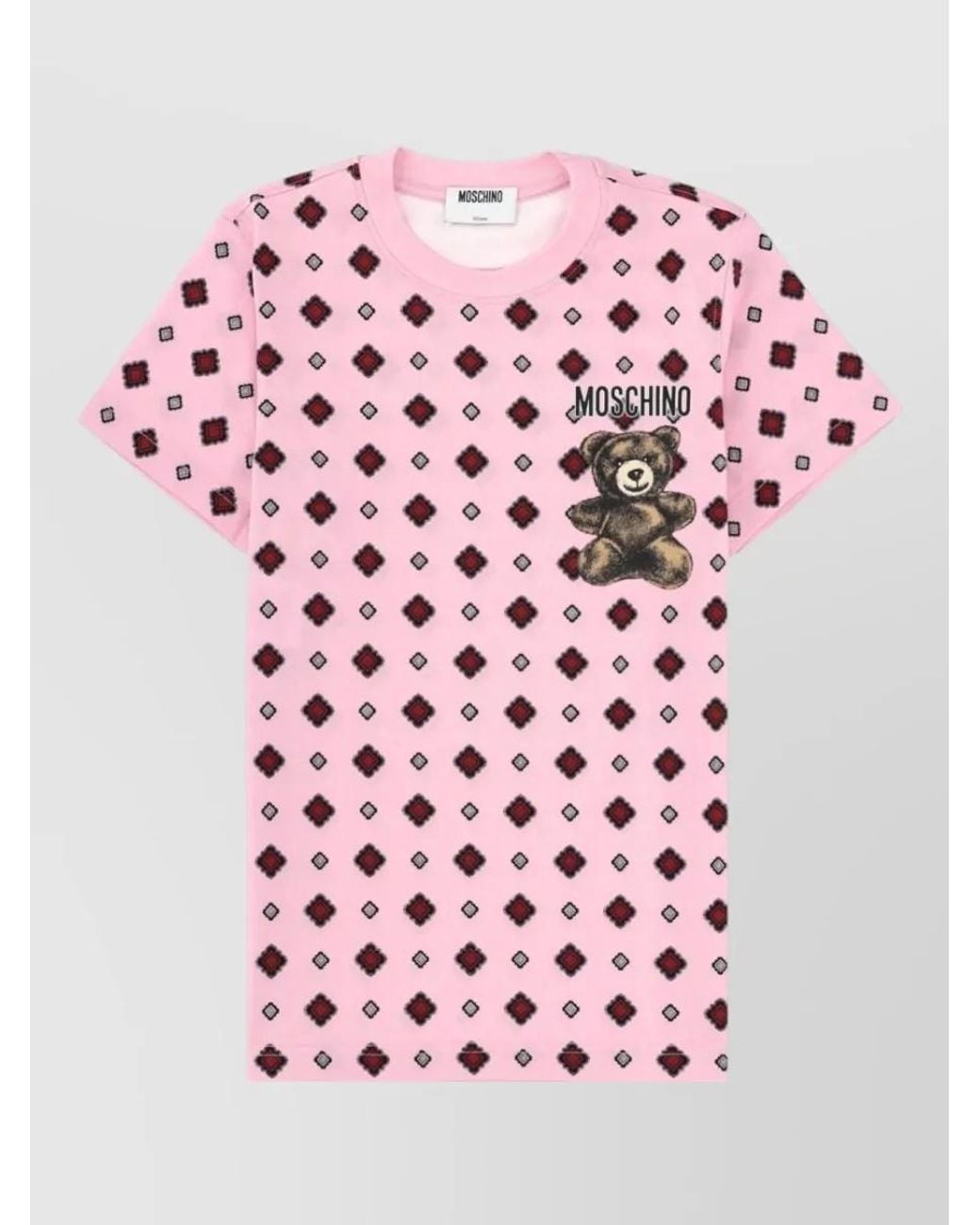 Moschino Pink Printed T-Shirt