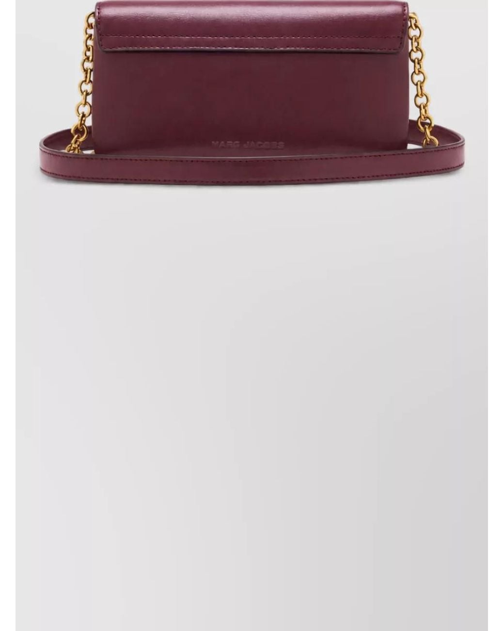 Marc Jacobs Purple Leather Cross-Body Bag