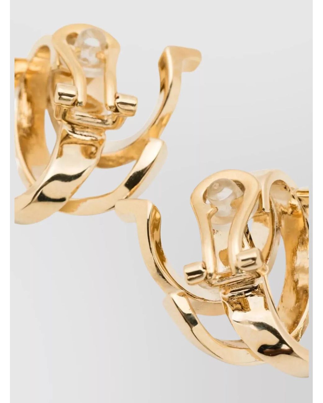 Ferragamo Multicolor Brass Earrings