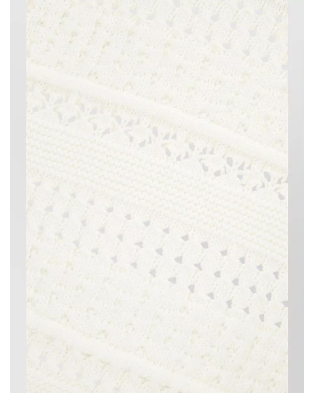 Weekend by Maxmara White Cotton Knitted Top