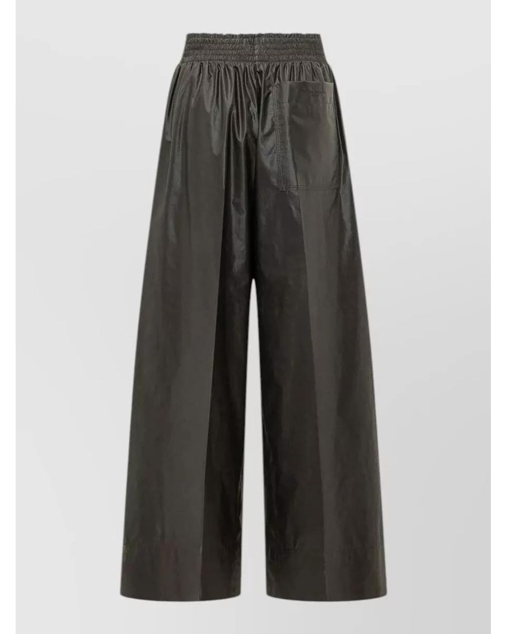 Givenchy Gray Wide Leg Elasticated Waist Trousers