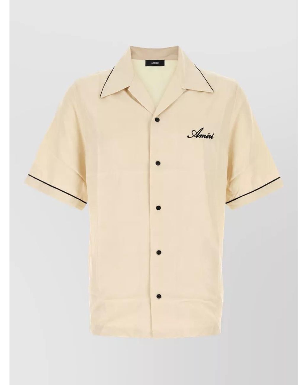 Amiri Natural Jersey Polo Shirt for men