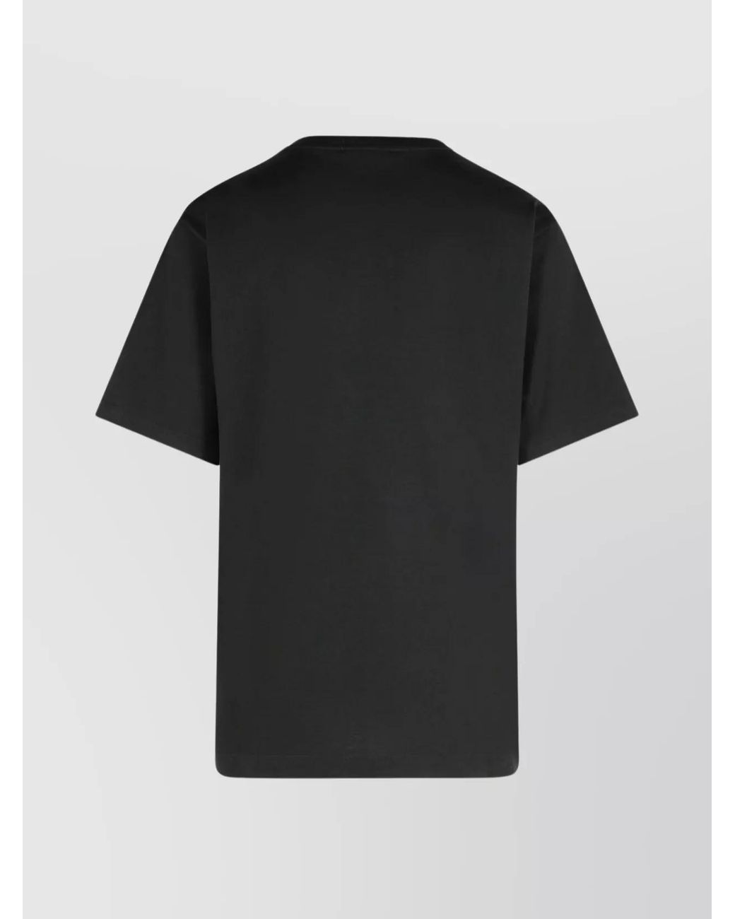 Dolce & Gabbana Black T-Shirt With Logo for men