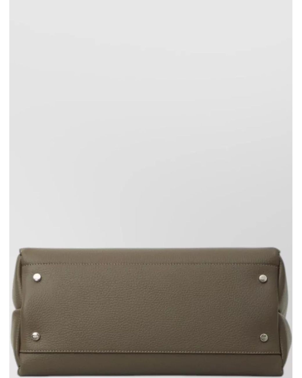 Tod's Brown T Timeless Small Leather Shoulder Bag