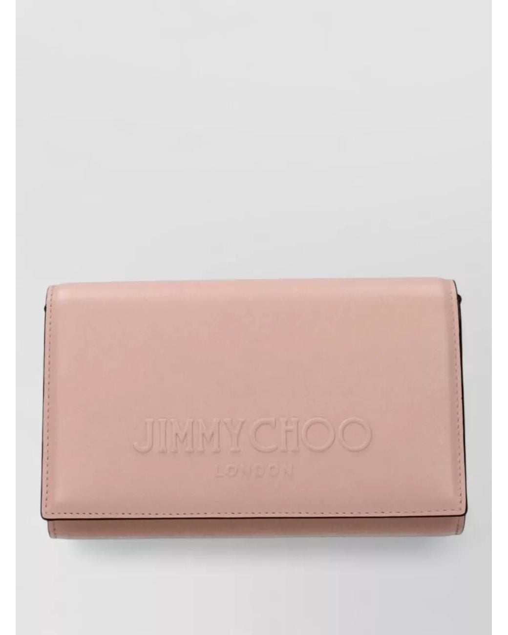 Jimmy Choo Pink Candy Leather Cross-Body Bag