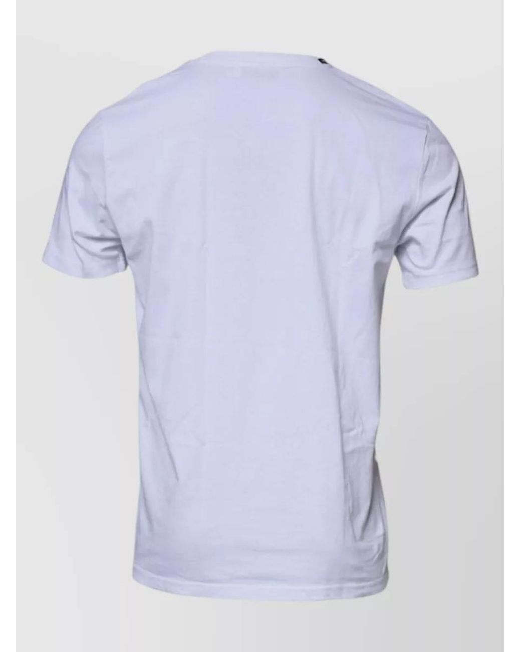Dolce & Gabbana White Leopard Print Cotton Crew Neck T-Shirt for men