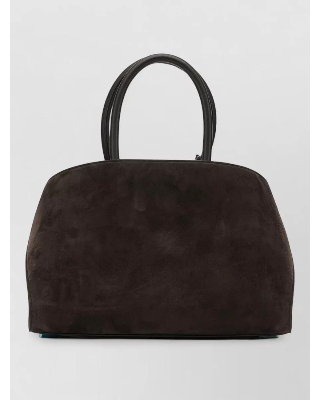 Ferragamo Black The Hug Bag Small Leather Tote Bag
