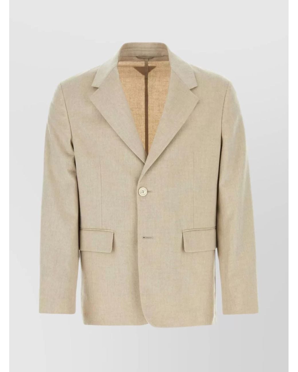 Prada Natural Cashmere Blazer for men