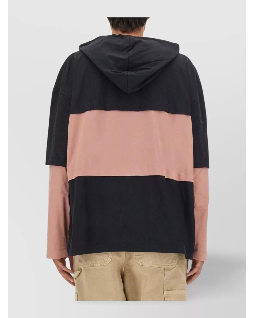 Etudes Studio White Oversized Hoodie for men