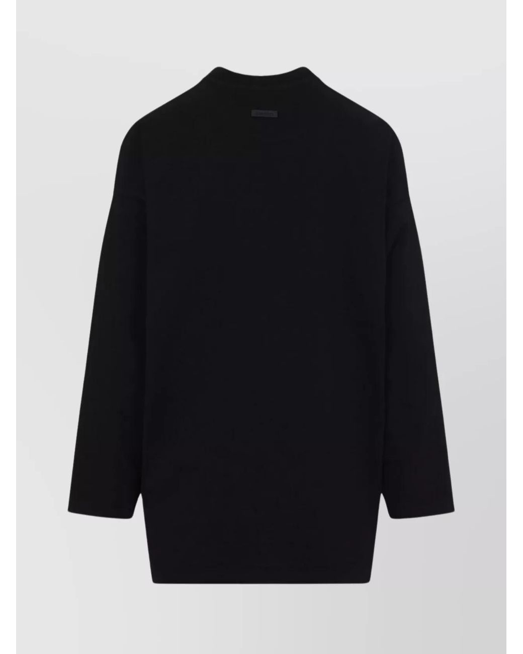 Fear Of God Black Cotton Long-Sleeve T-Shirt for men