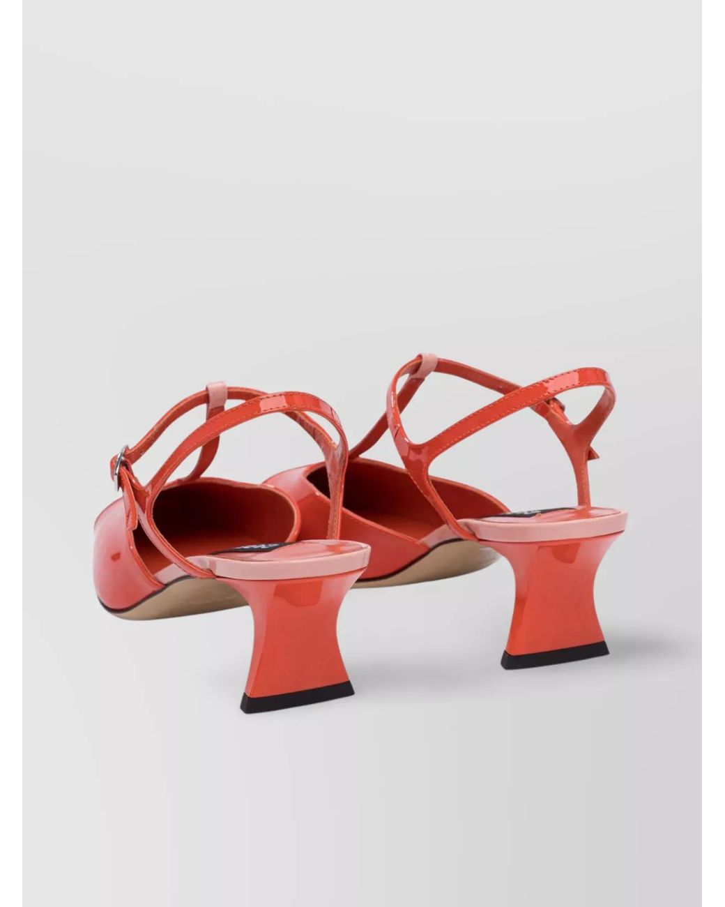 CAREL PARIS Pink Leather Sandals