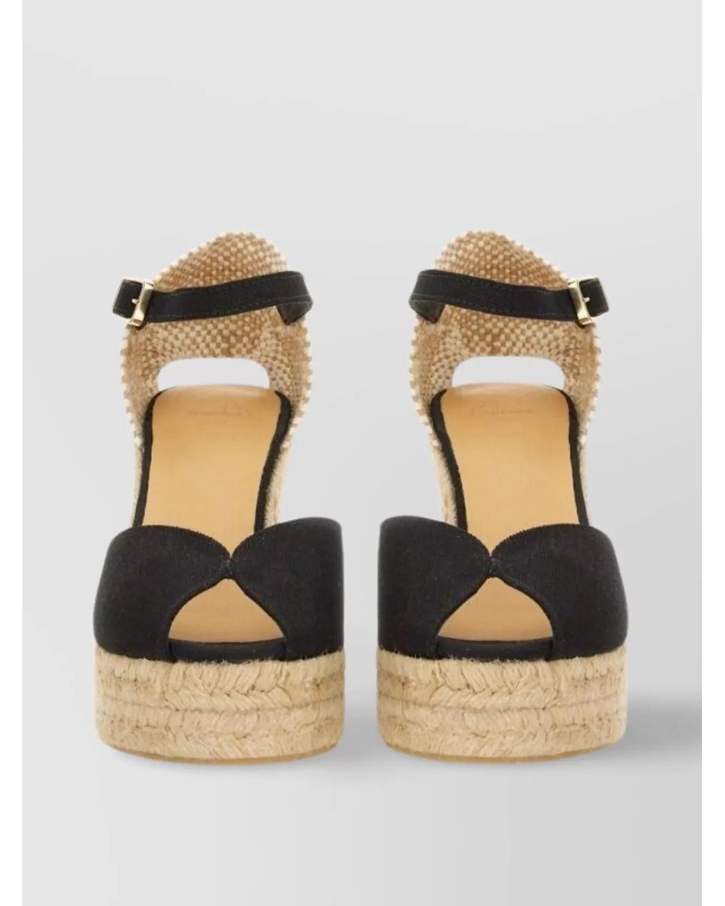 Castaner Natural Cotton Espadrille Sandals