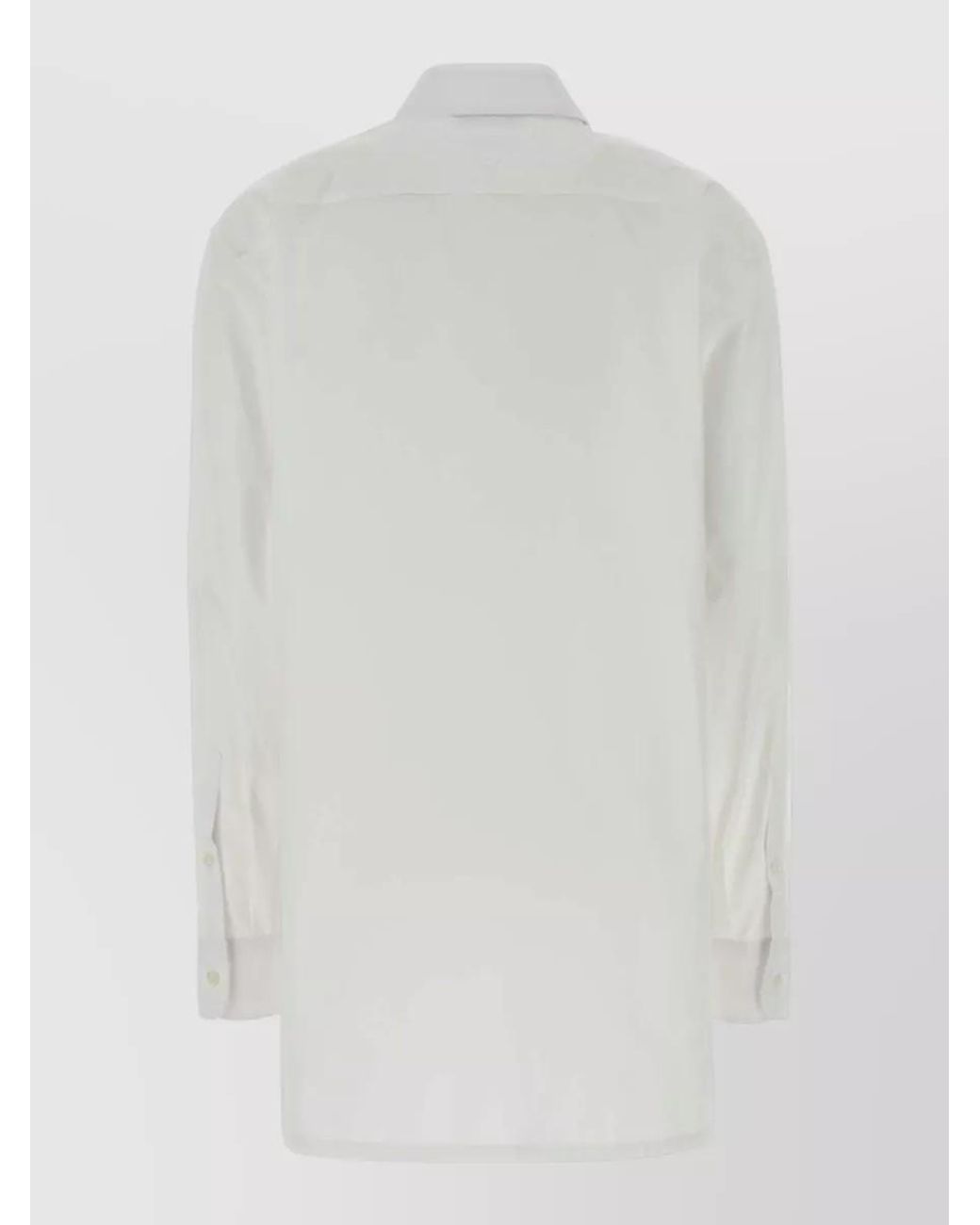 Prada White Cotton Shirt for men
