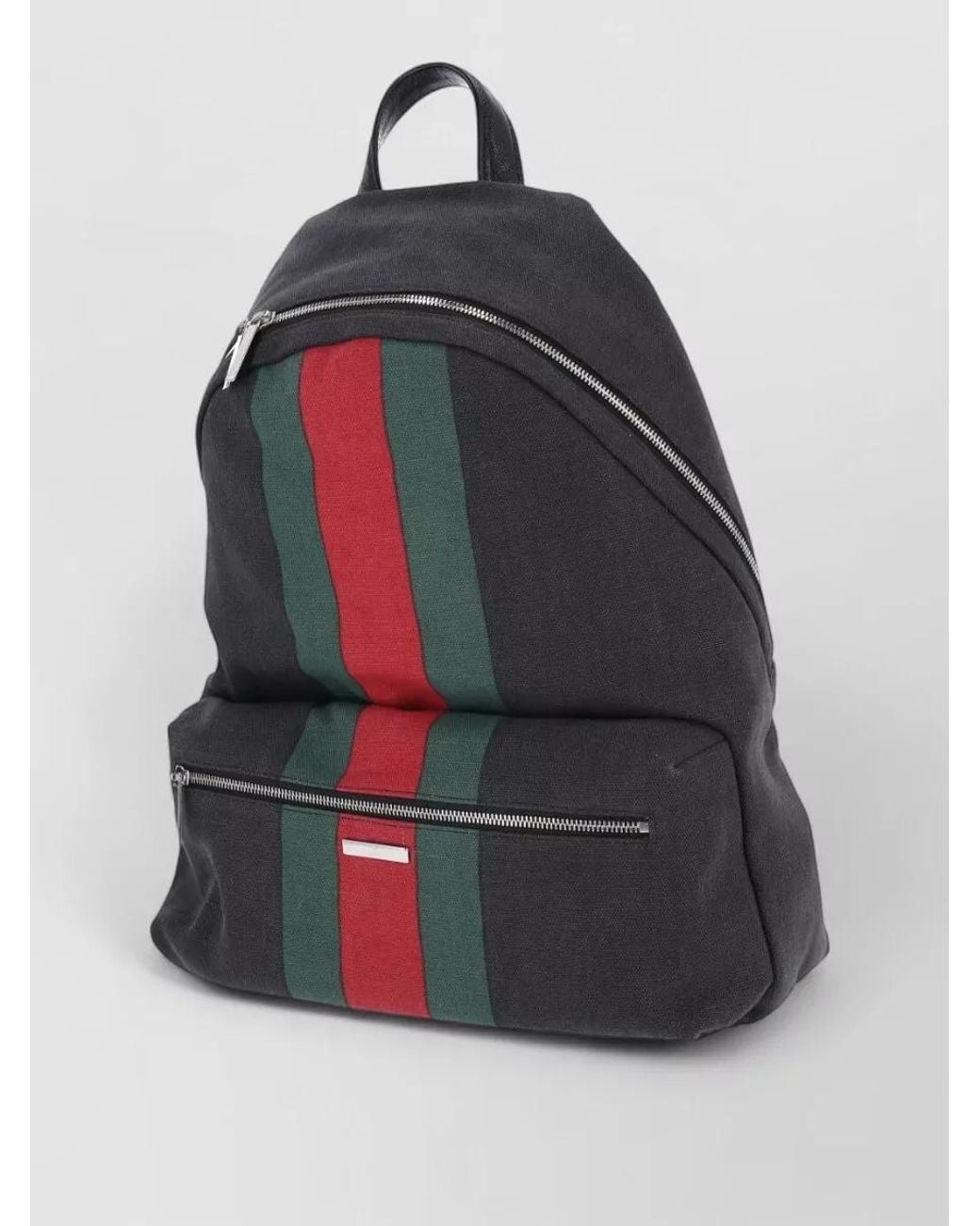 Gucci Multicolor Large Cotton Backpack for men