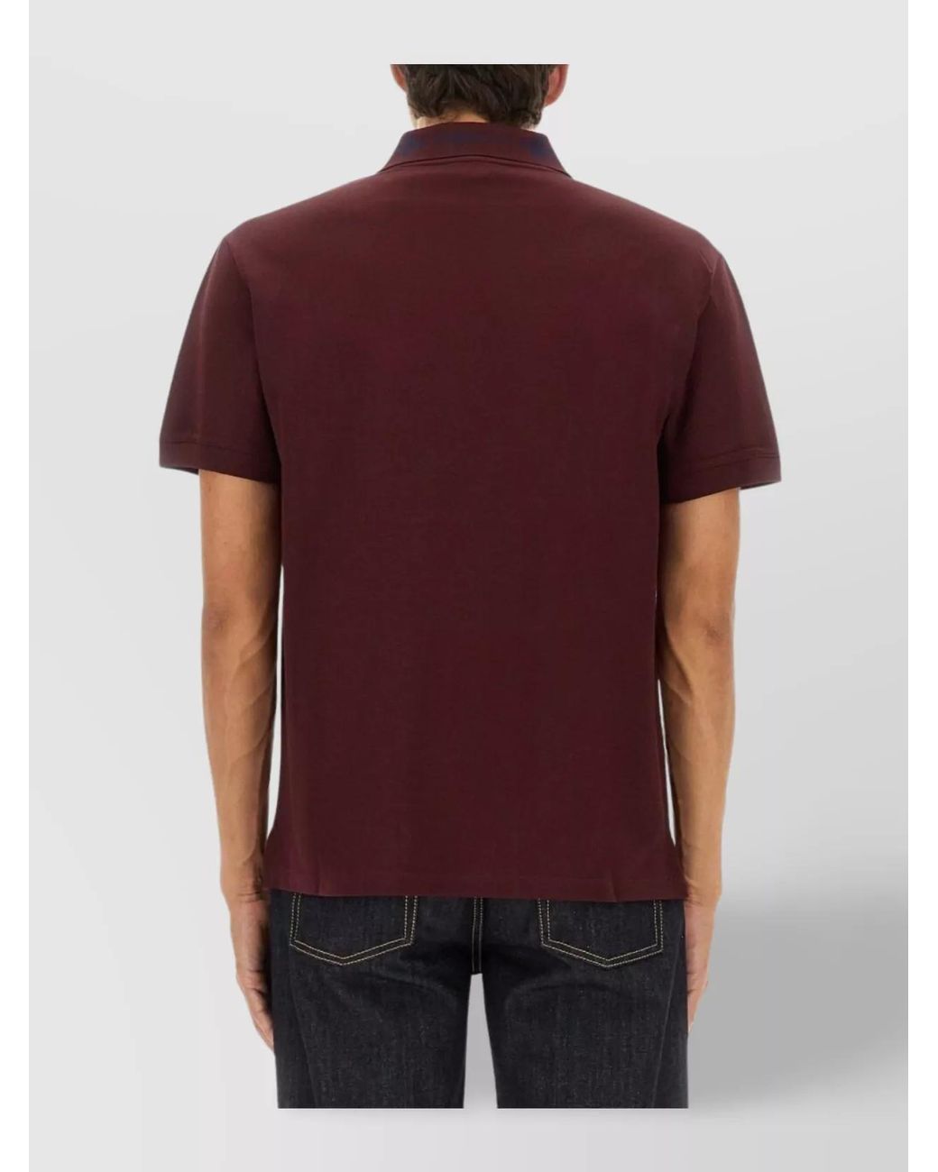 McQueen Multicolor Cotton Polo Shirt for men