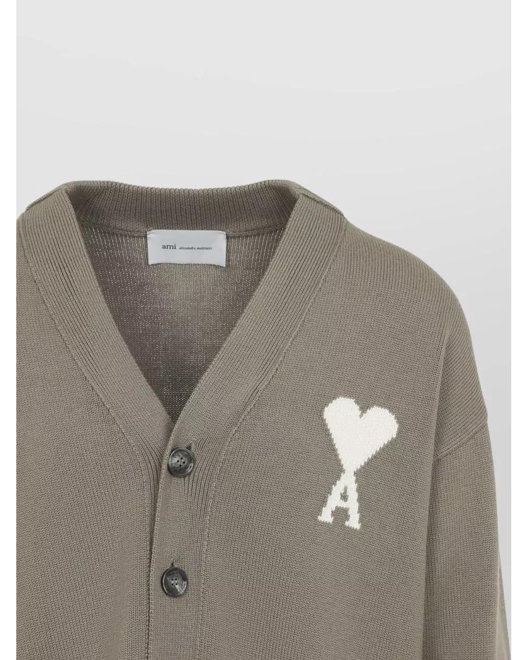 AMI Gray Cardigans for men