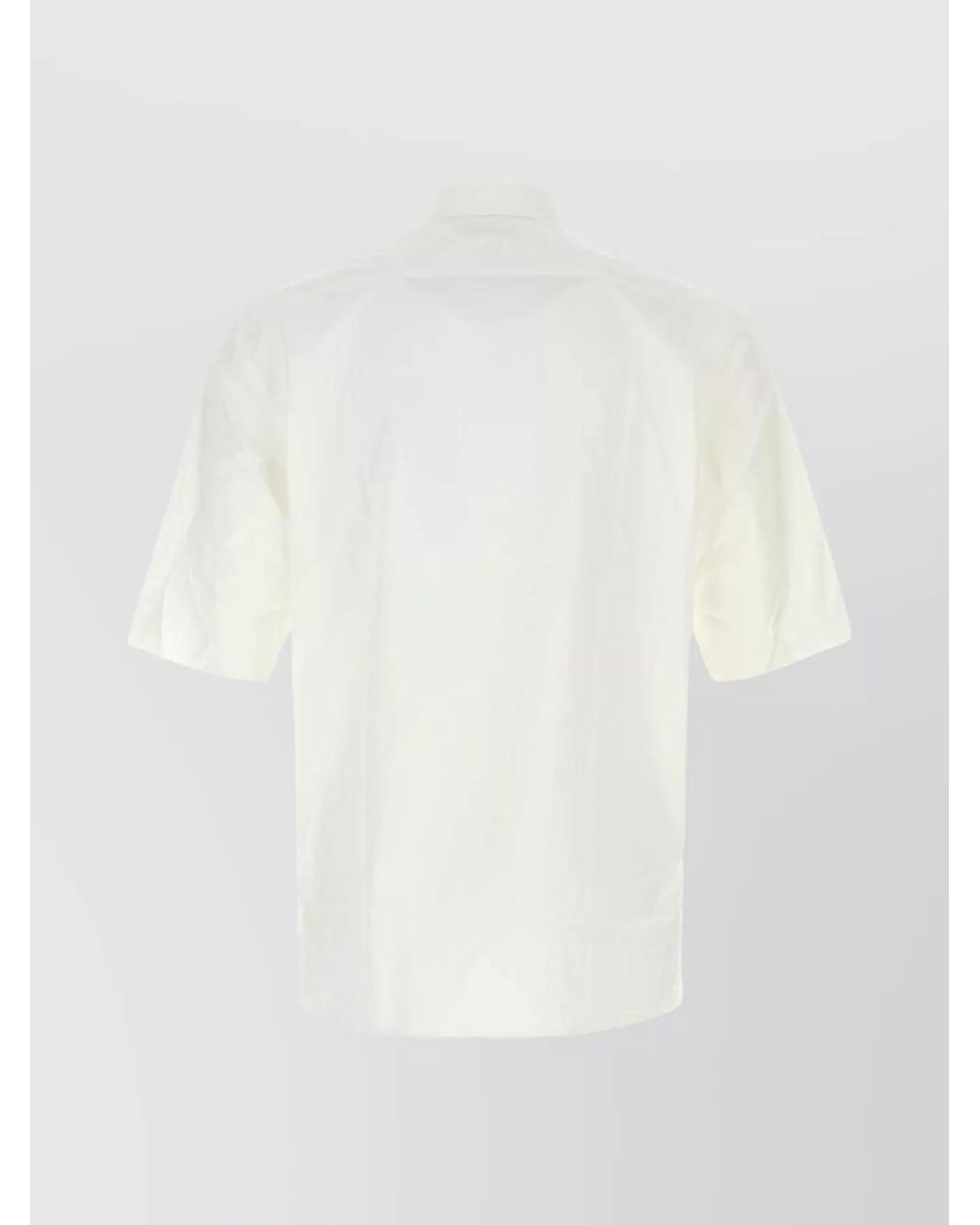NAMACHEKO White Poplin Shirt for men