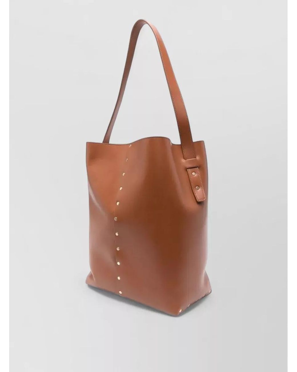 Fabiana Filippi Brown Leather Shoulder Bag