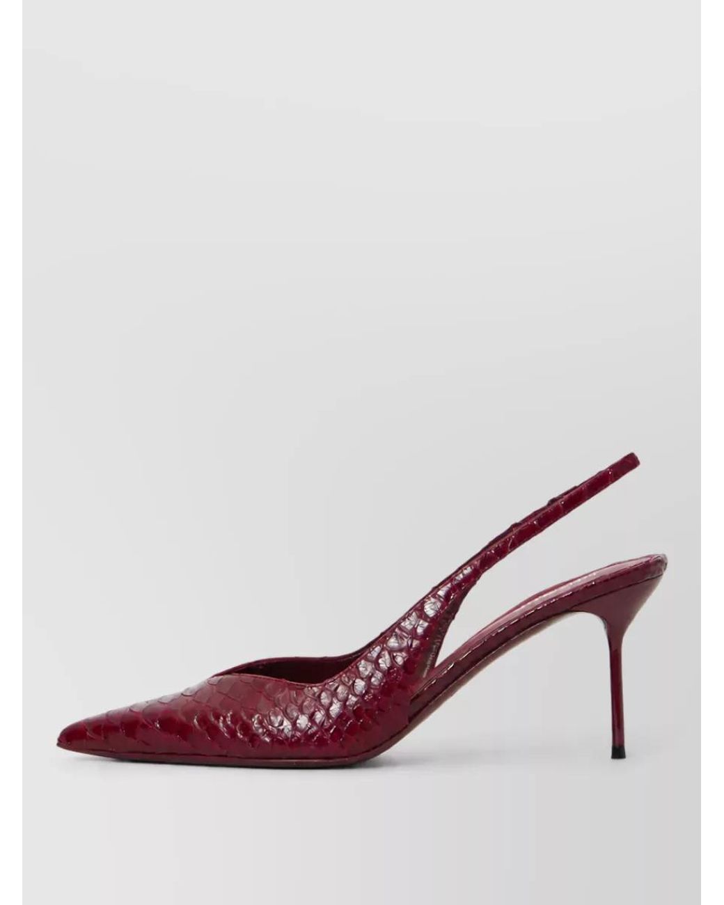 Paris Texas Pink Leather Slingback Mules
