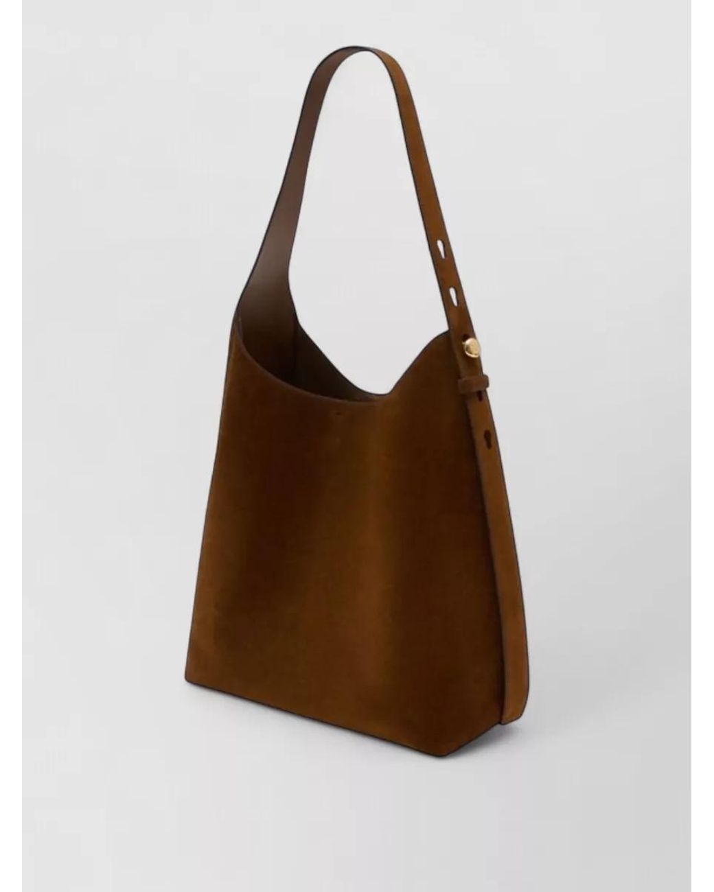 Tory Burch Brown Romy Suede Shoulder Bag