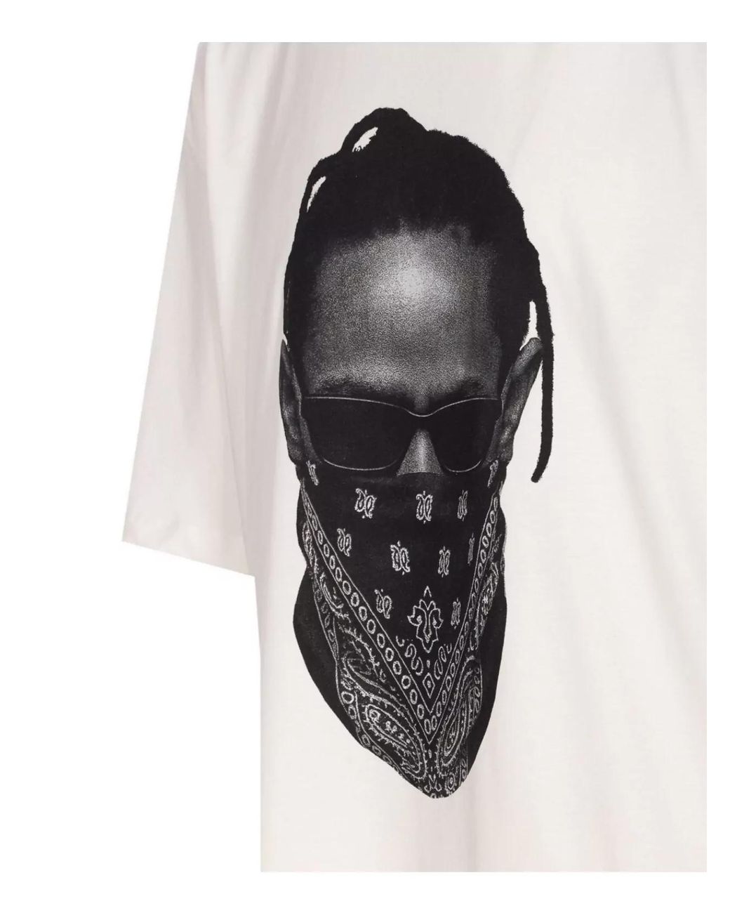 Ih Nom Uh Nit White Cotton Printed T-Shirt for men