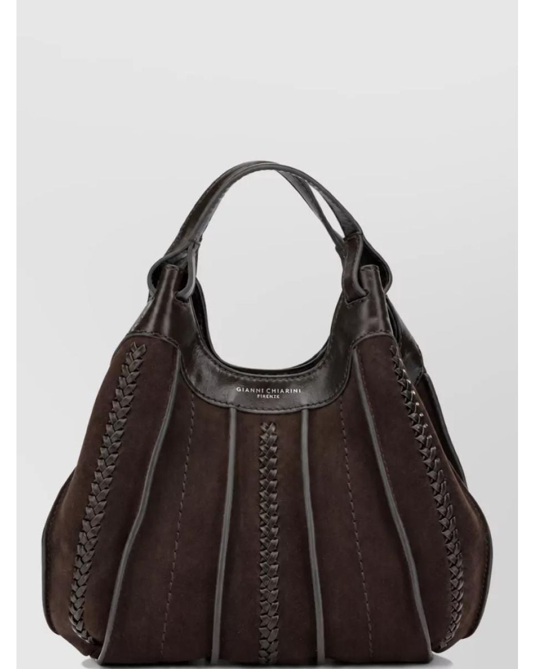 Gianni Chiarini Black Leather Shoulder Bag