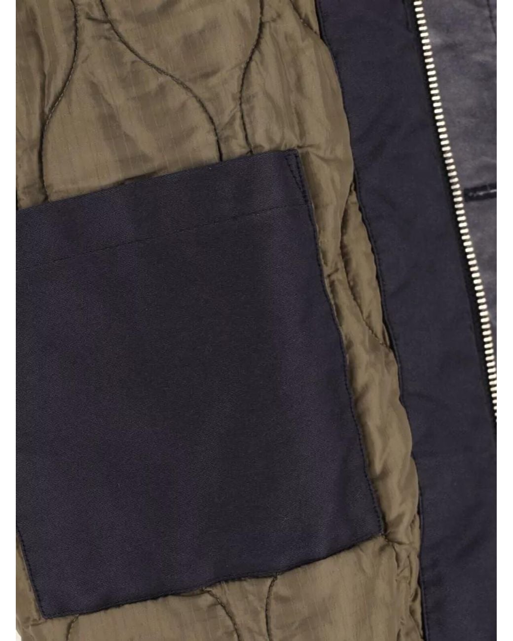 Maison Mihara Yasuhiro Gray Padded Coat for men