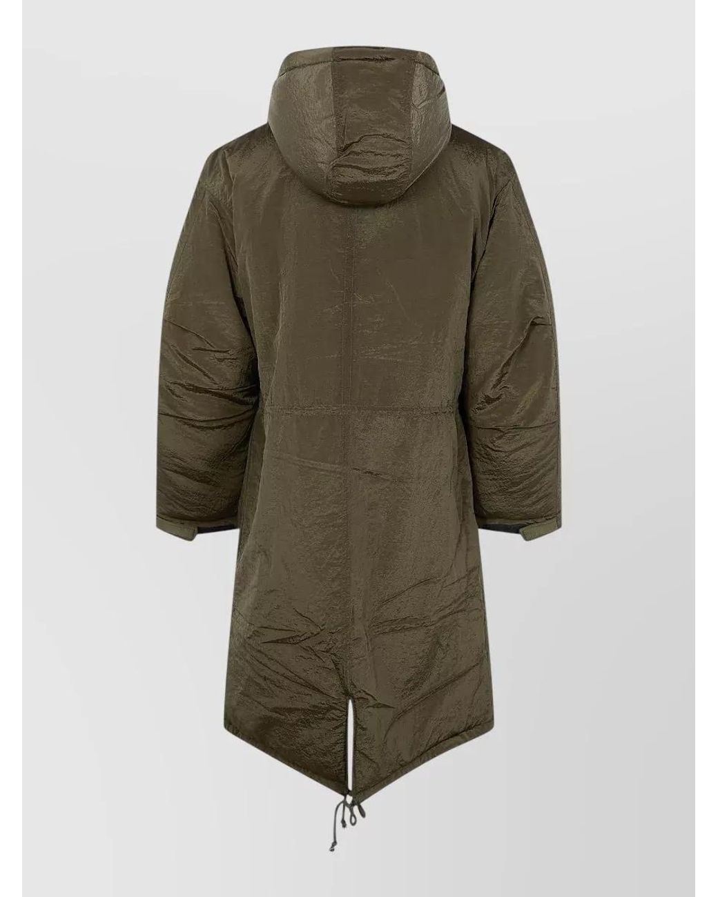 OAMC Green Padded Hooded Parka for men