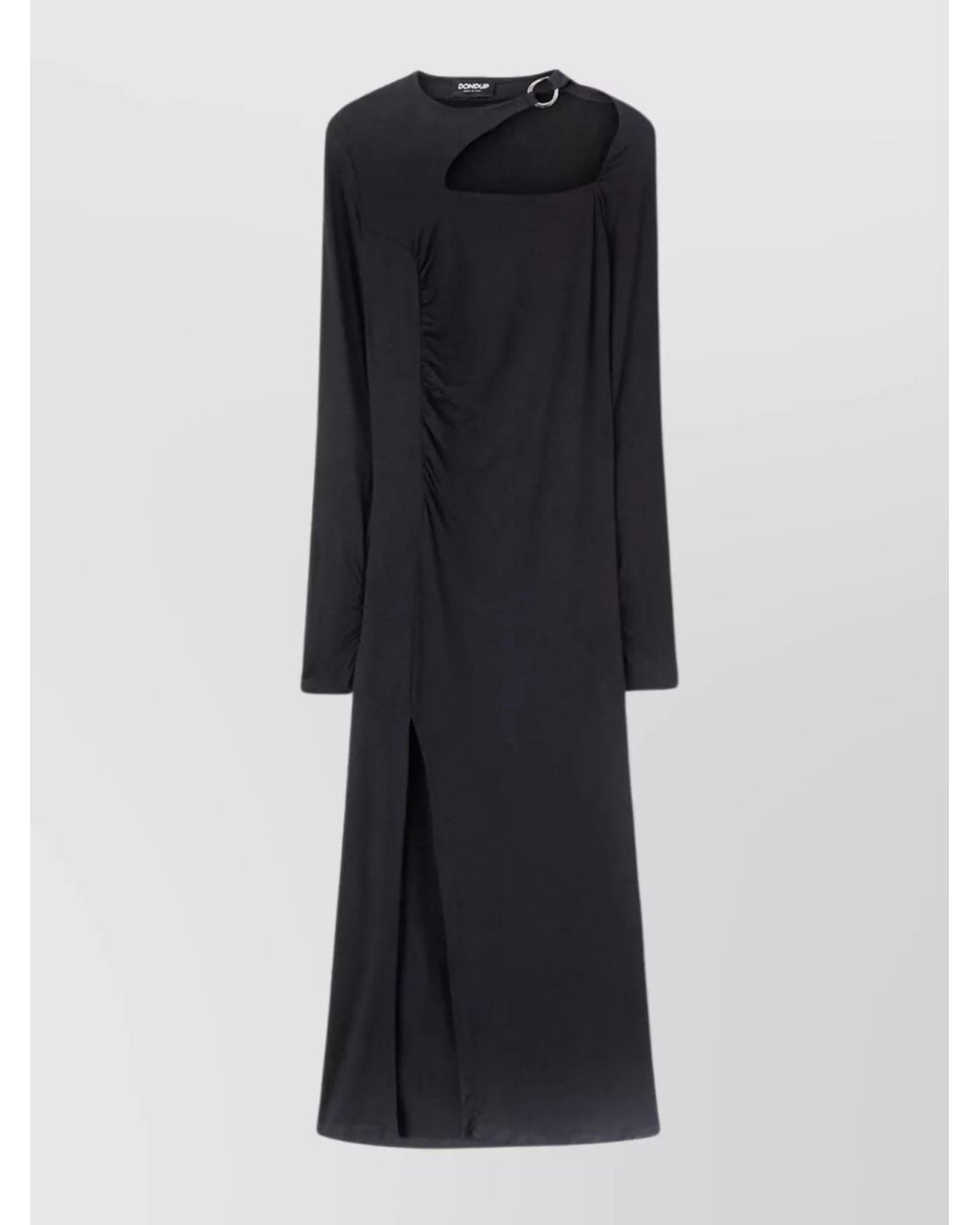 Dondup Black Midi Dress