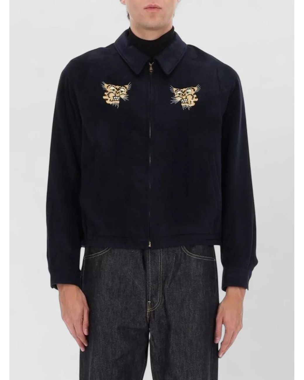 Visvim Black Silk Lightweight Jacket for men