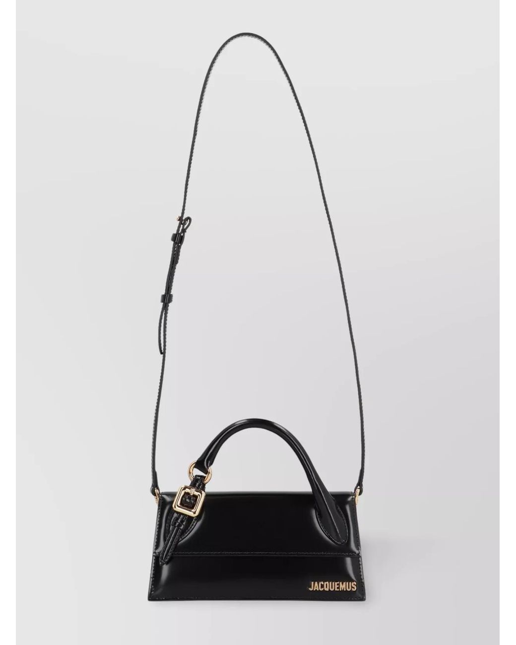 Jacquemus Black Small Leather Cross-Body Bag
